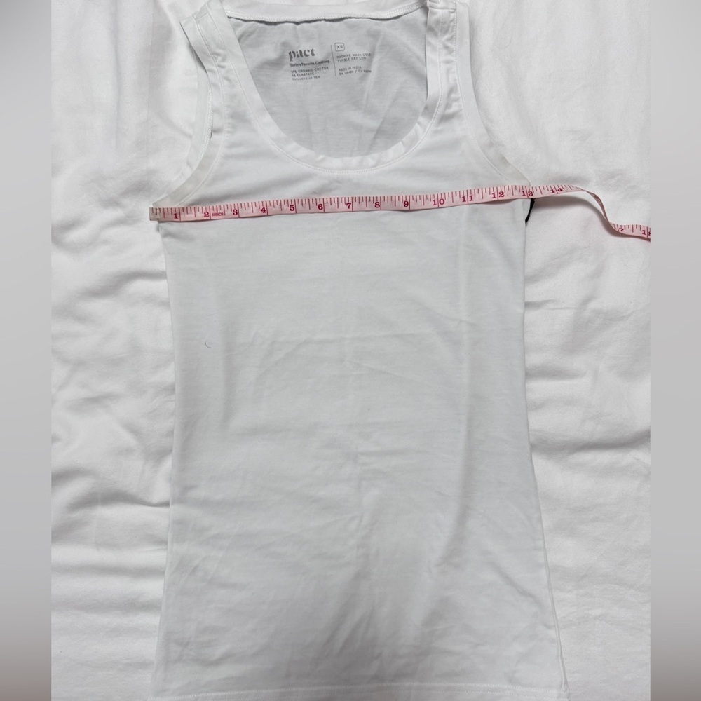 PACT Organic 2 Tees Black & White in XS
